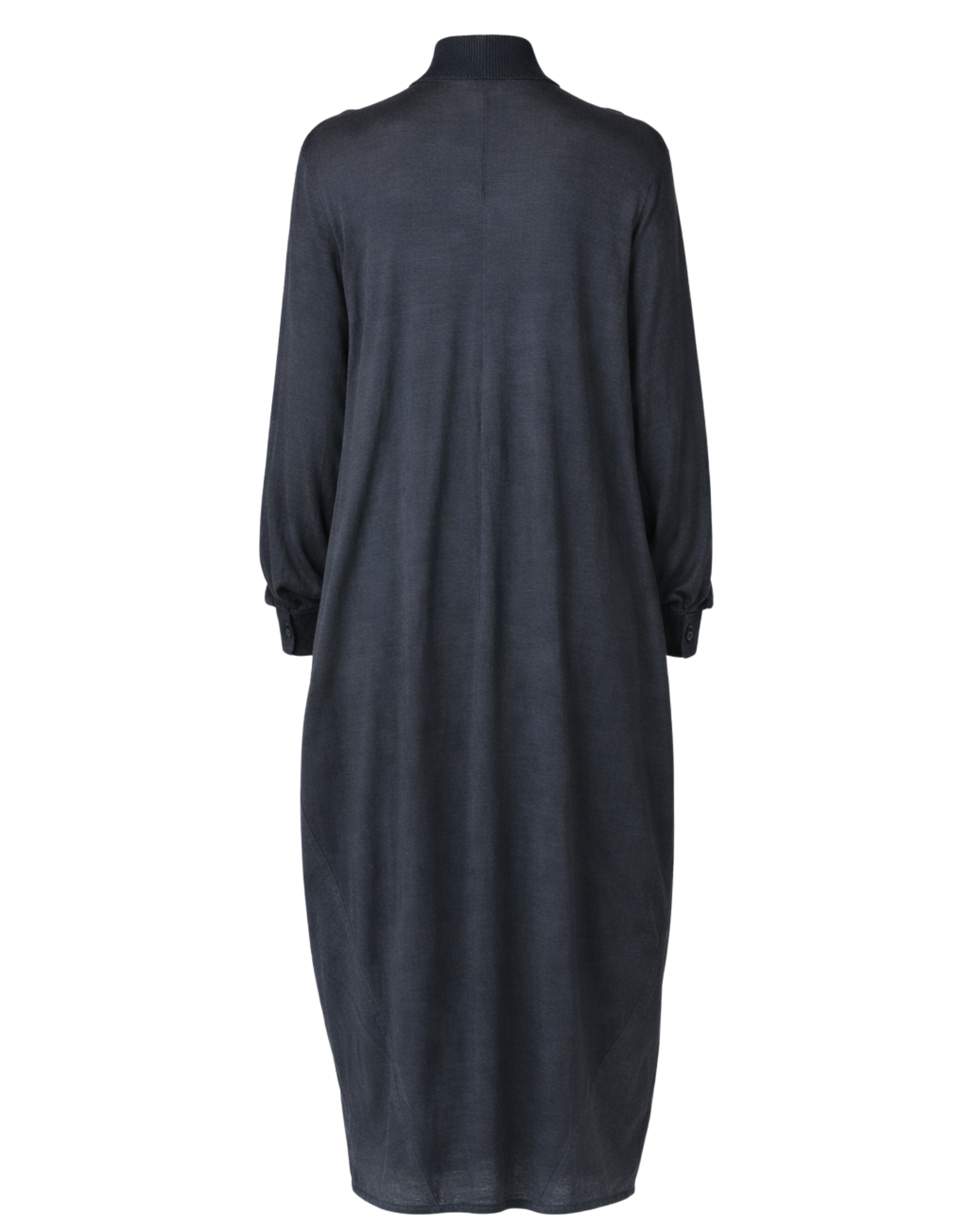 Long Virgin Wool Jersey Dress