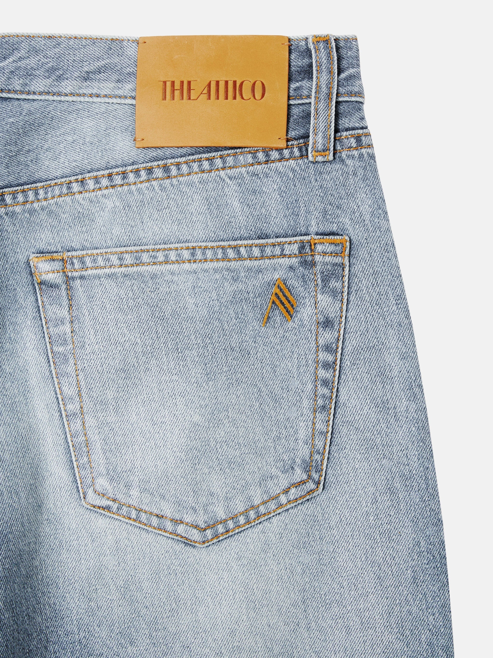 Sky Blue Long Pant Cotton Jeans