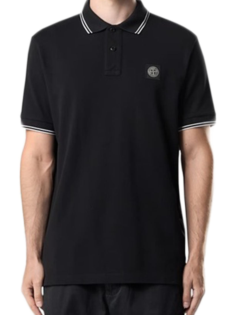 Cotton Blend Polo Shirt