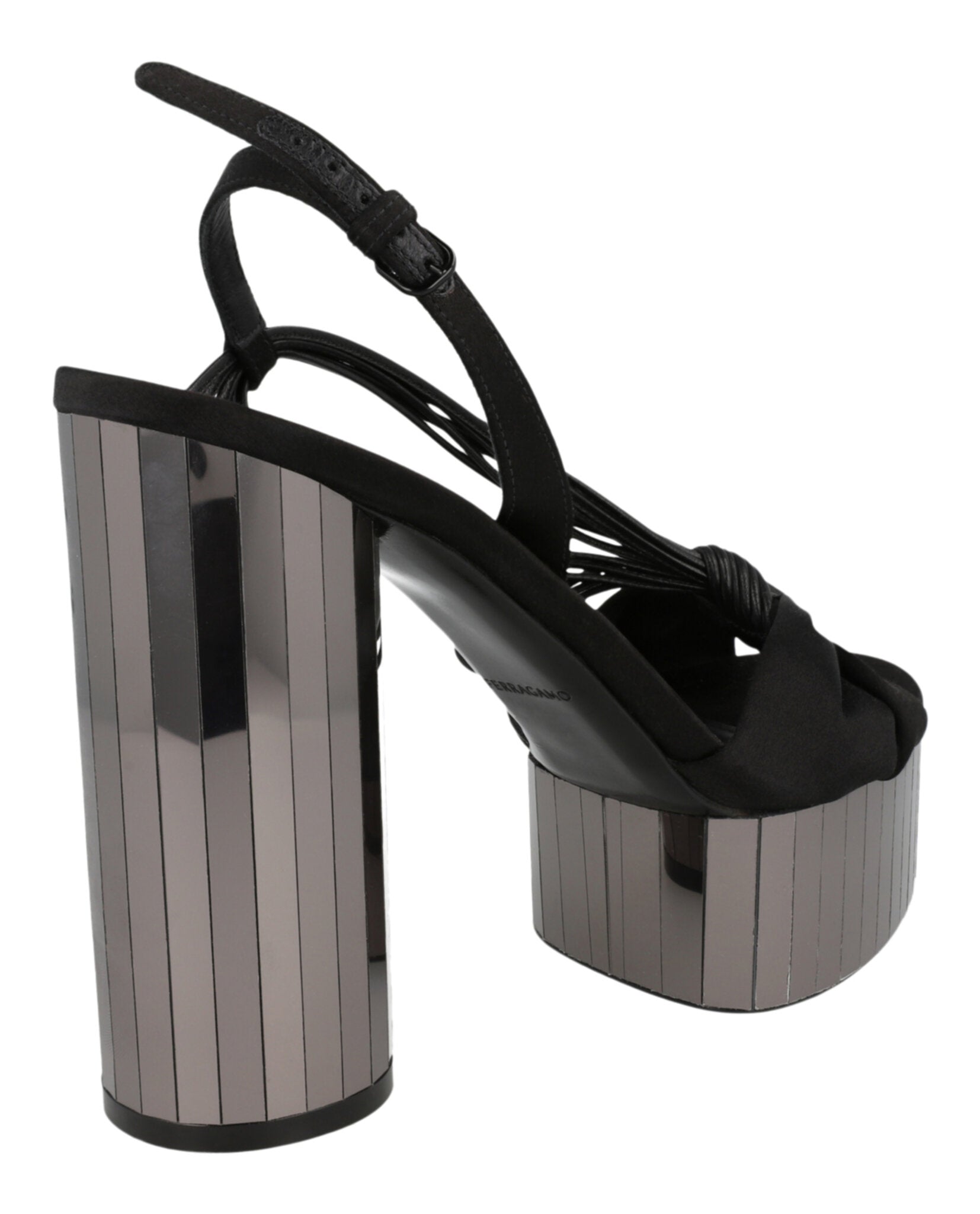 Sabrina Mirrored Platform Heels