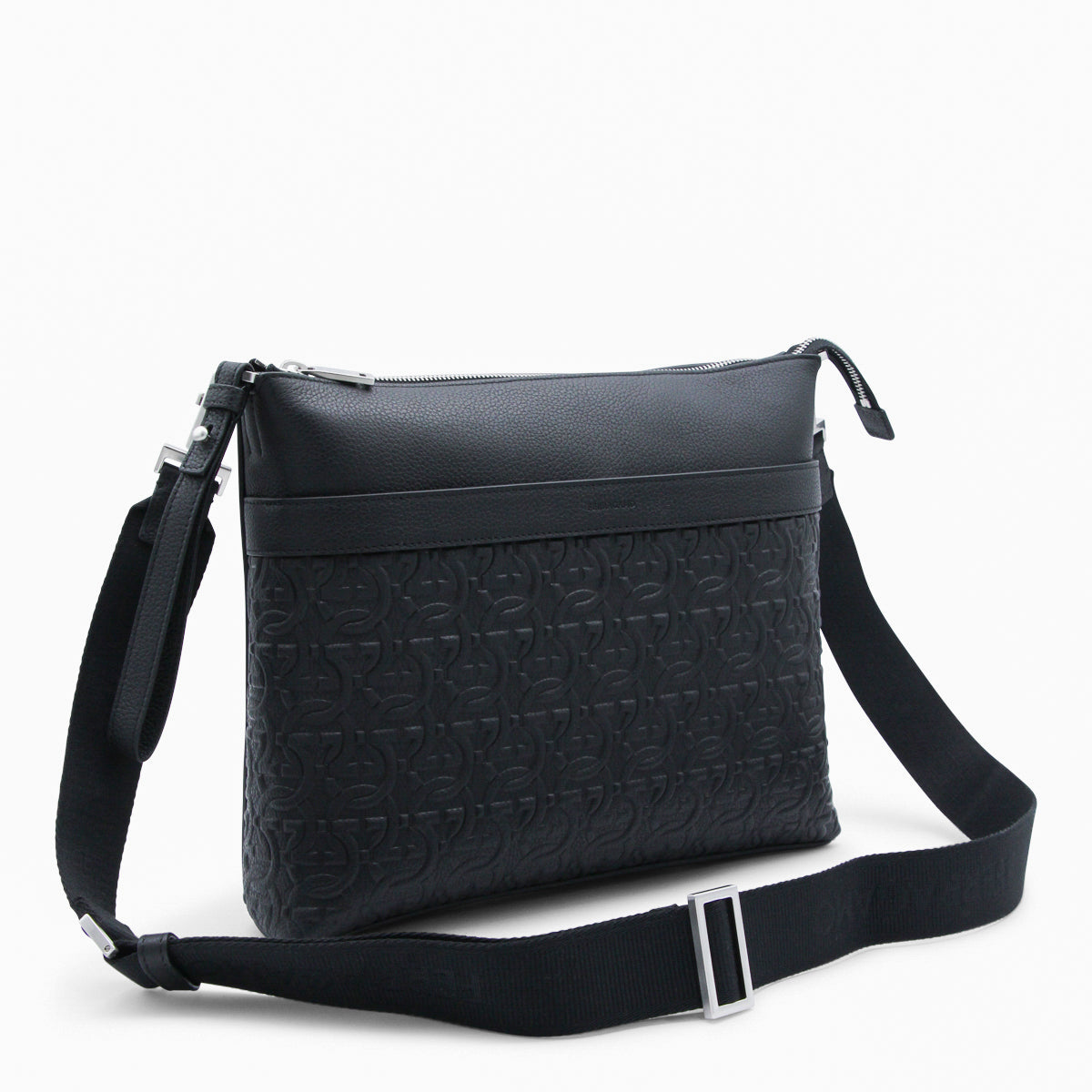 Structured Black Bag with Clean Lines