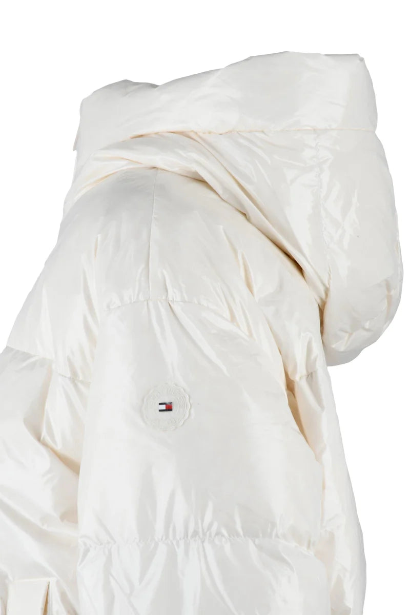 Short Down Jacket - White