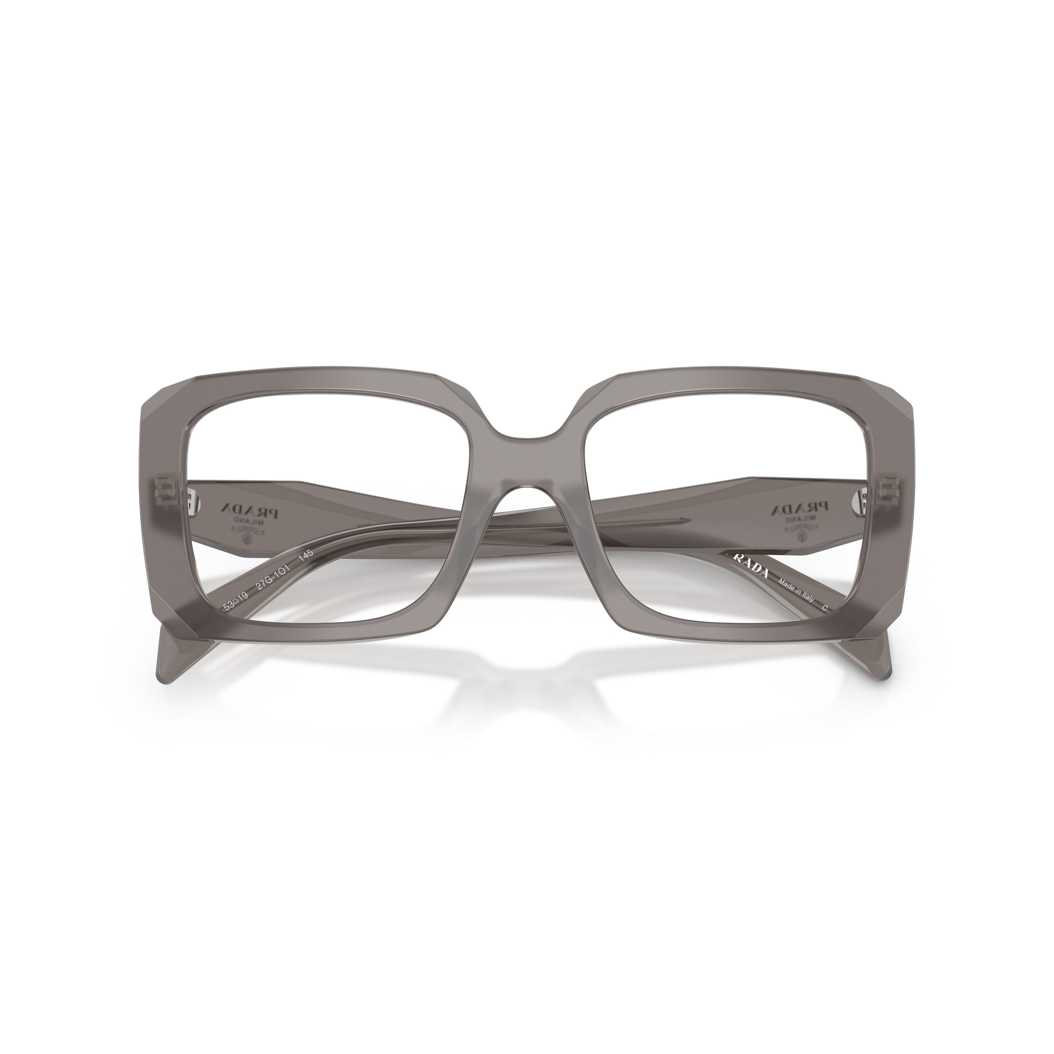 0pr C09v Translucent Acetate Oversized Square Sunglasses