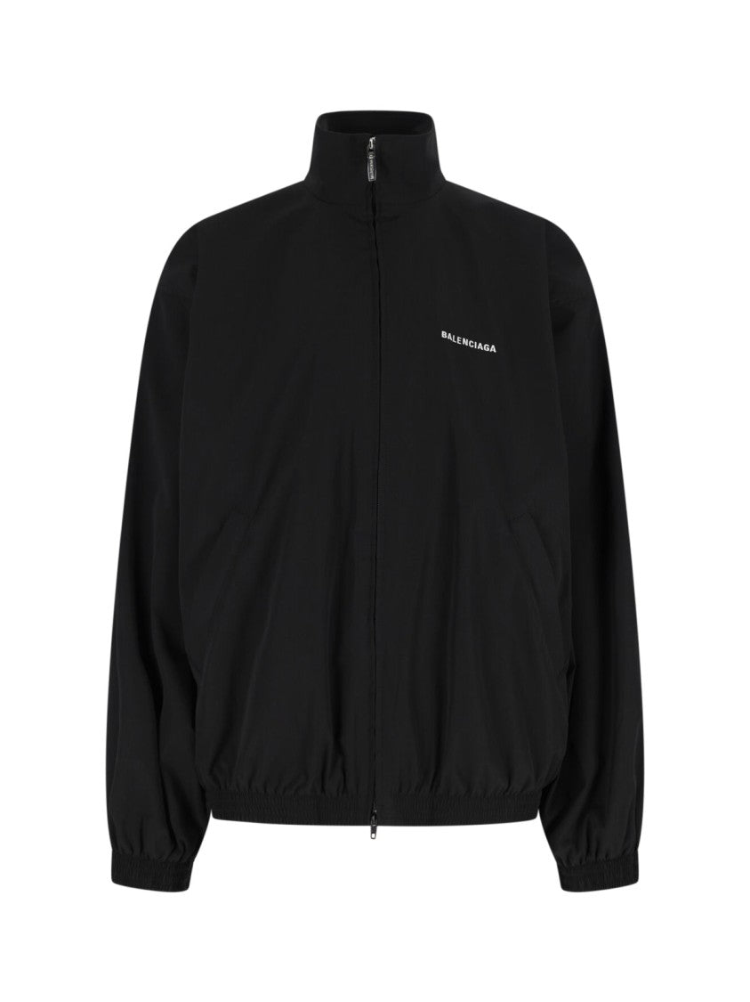 Logo Sports Jacket – Black