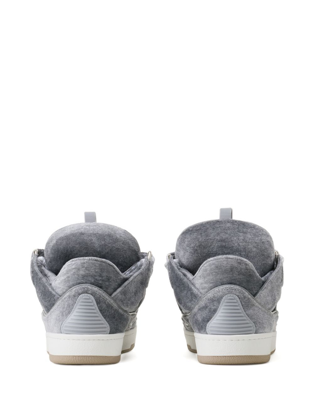 Grey Cut-Out Detail Sneakers