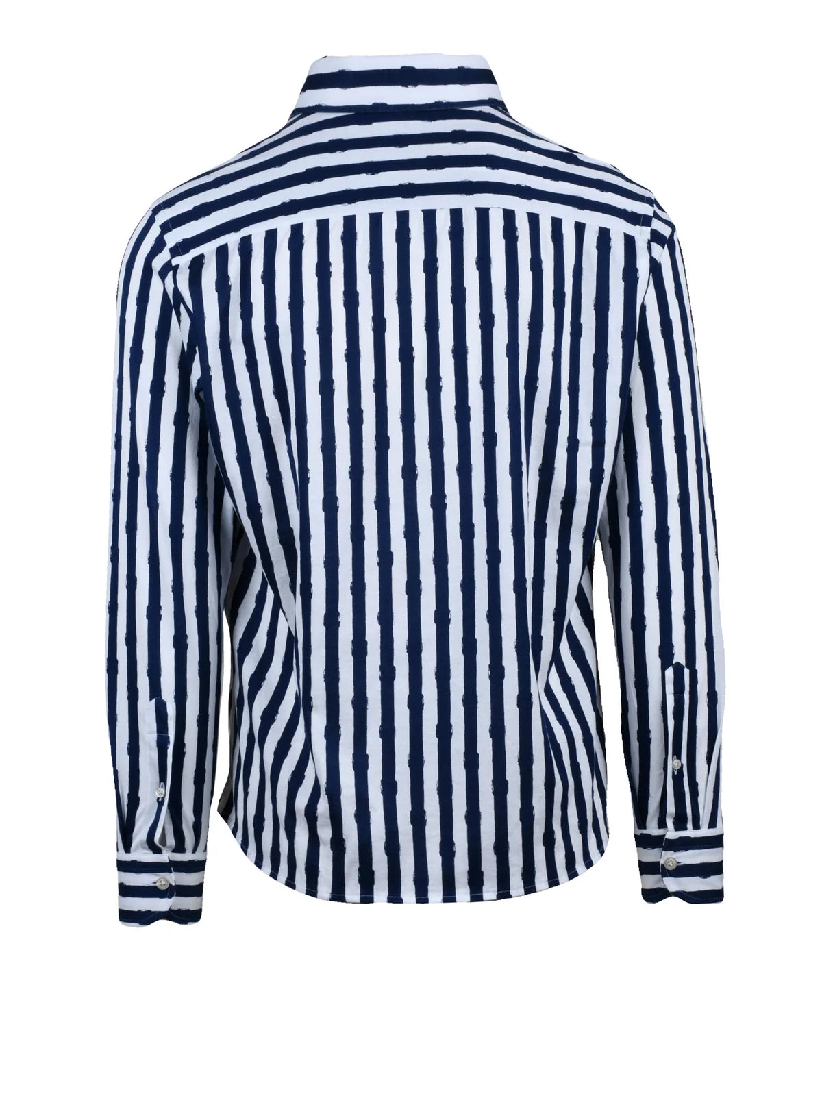Blue White Cotton Shirt