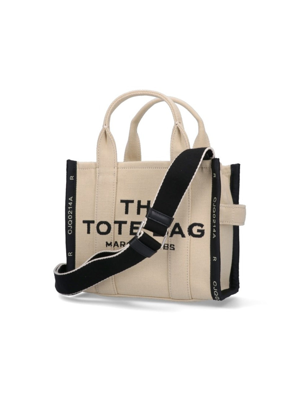The Jacquard Small Tote Bag – Beige