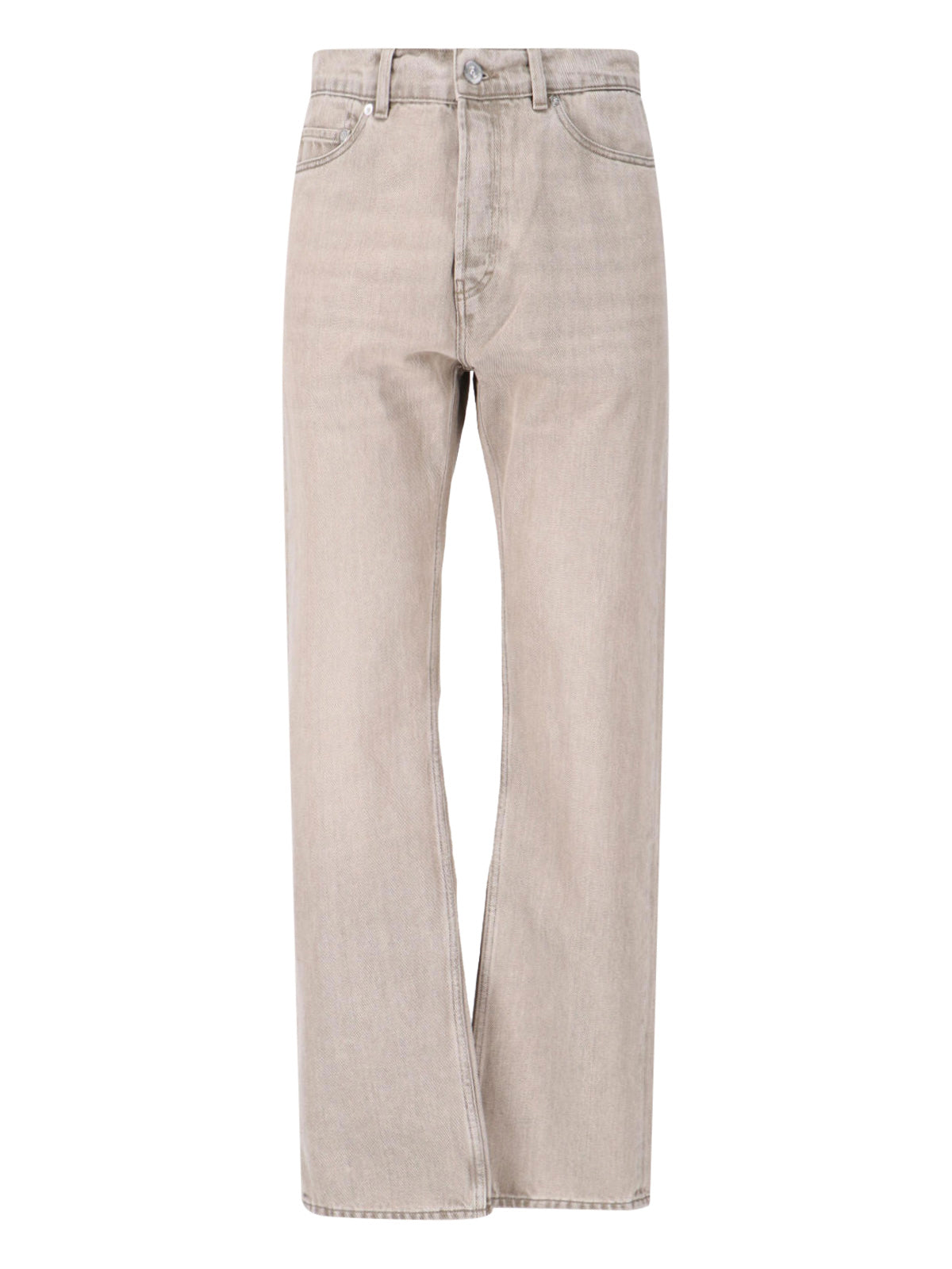 Gray First Cut Organic Cotton Jeans