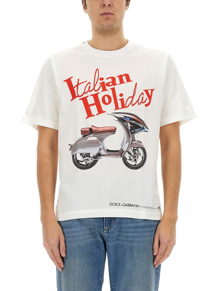 T-Shirt With "Wasp" Print