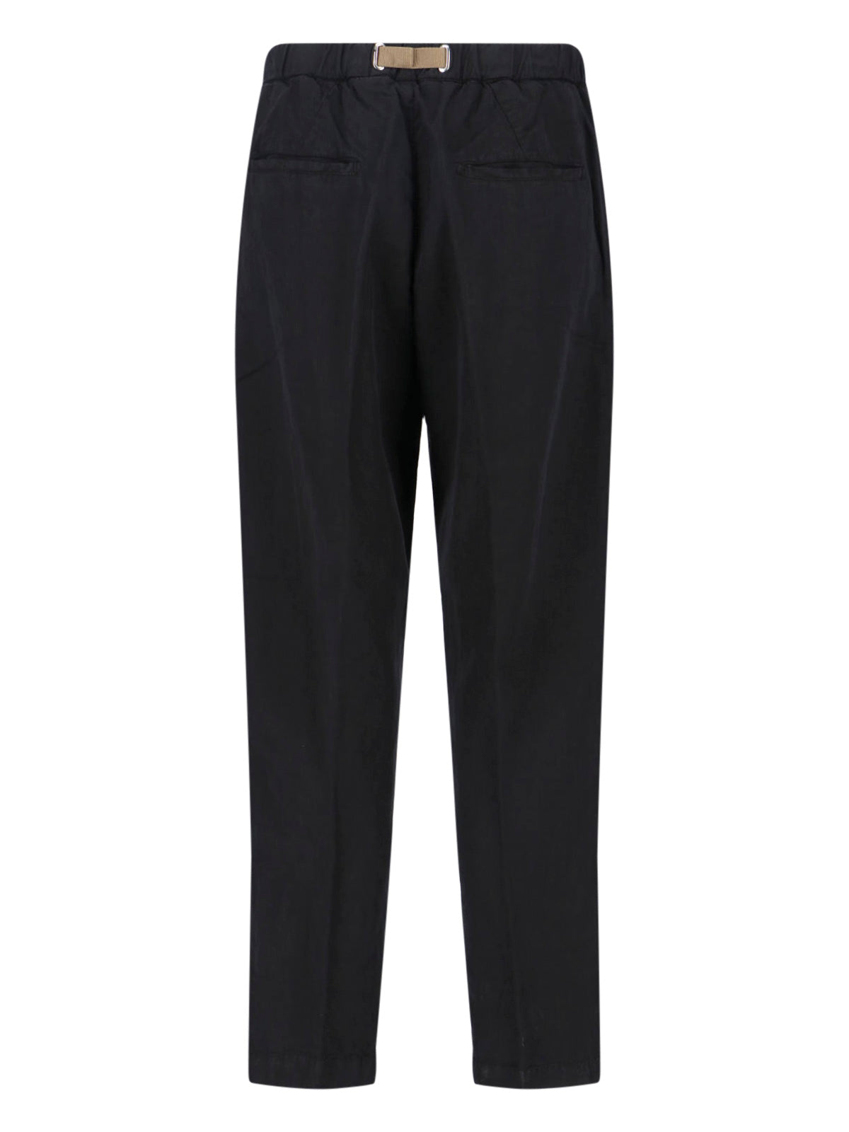 Mid-Rise Straight-Leg Pants with Adjustable Waist