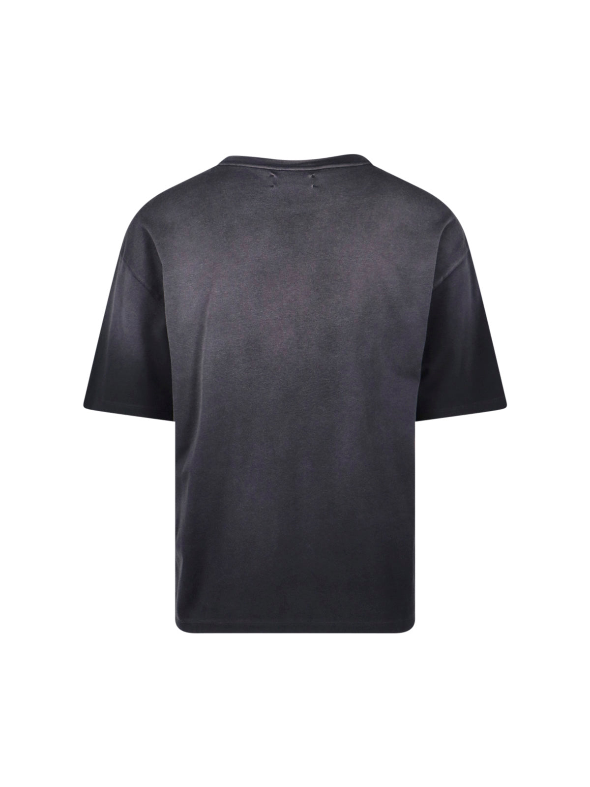 Crew Neck Graphic T-Shirt with Contrasting Print