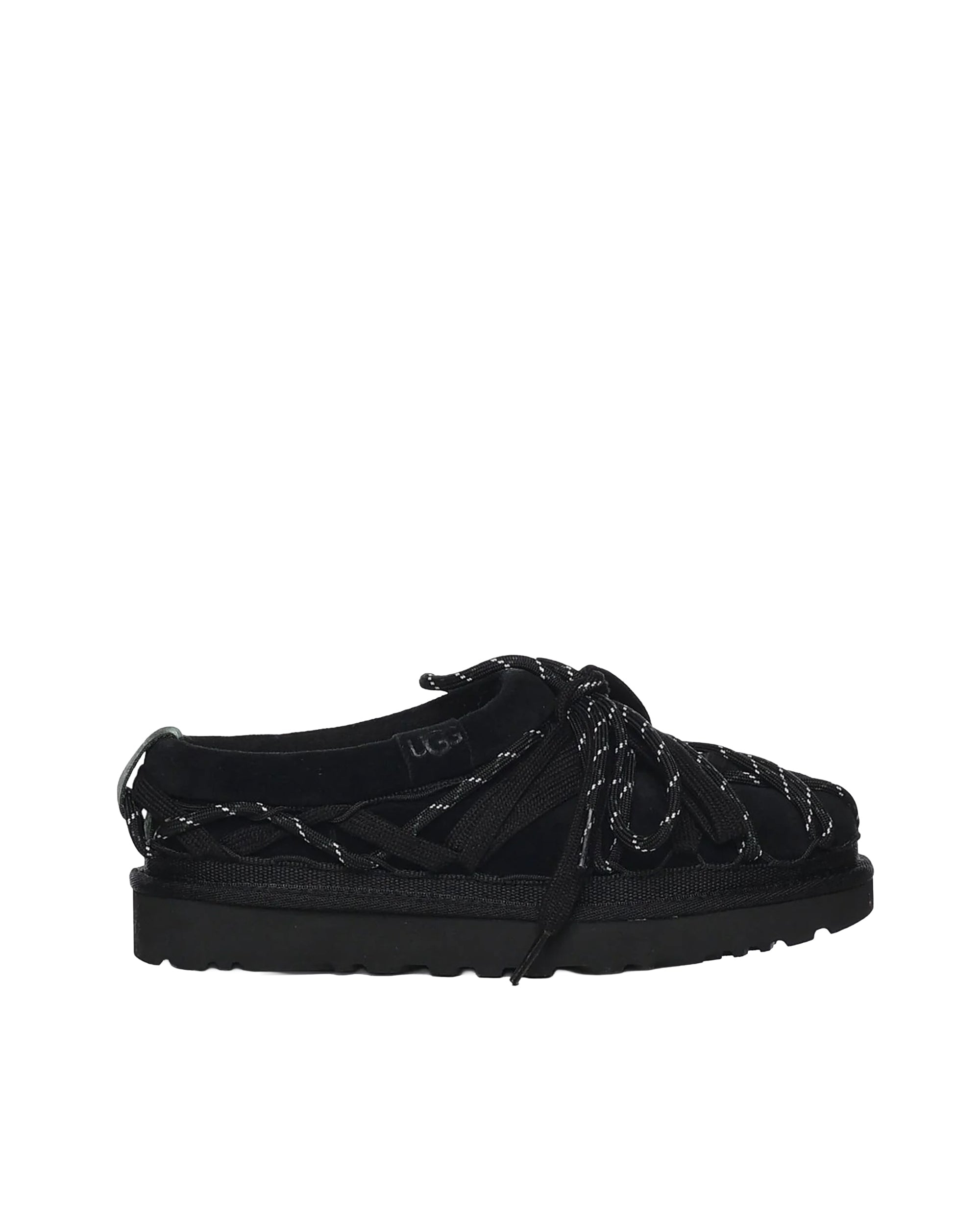 Black Tasman Lace Slip-On