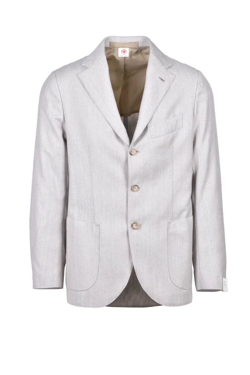 Virgin Wool Jacket - Beige
