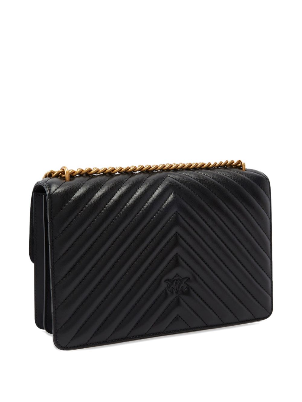 Chevron Quilted Leather Bag