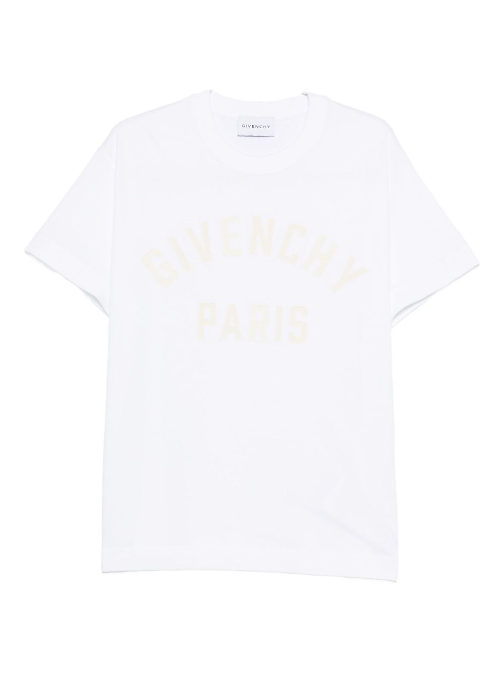 White Short-Sleeved Top