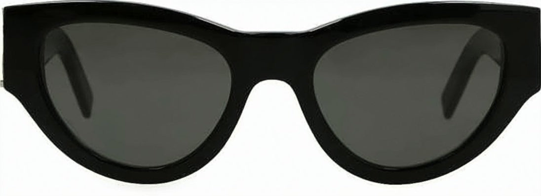 Oversized Cat-Eye Sunglasses with Acetate Frame