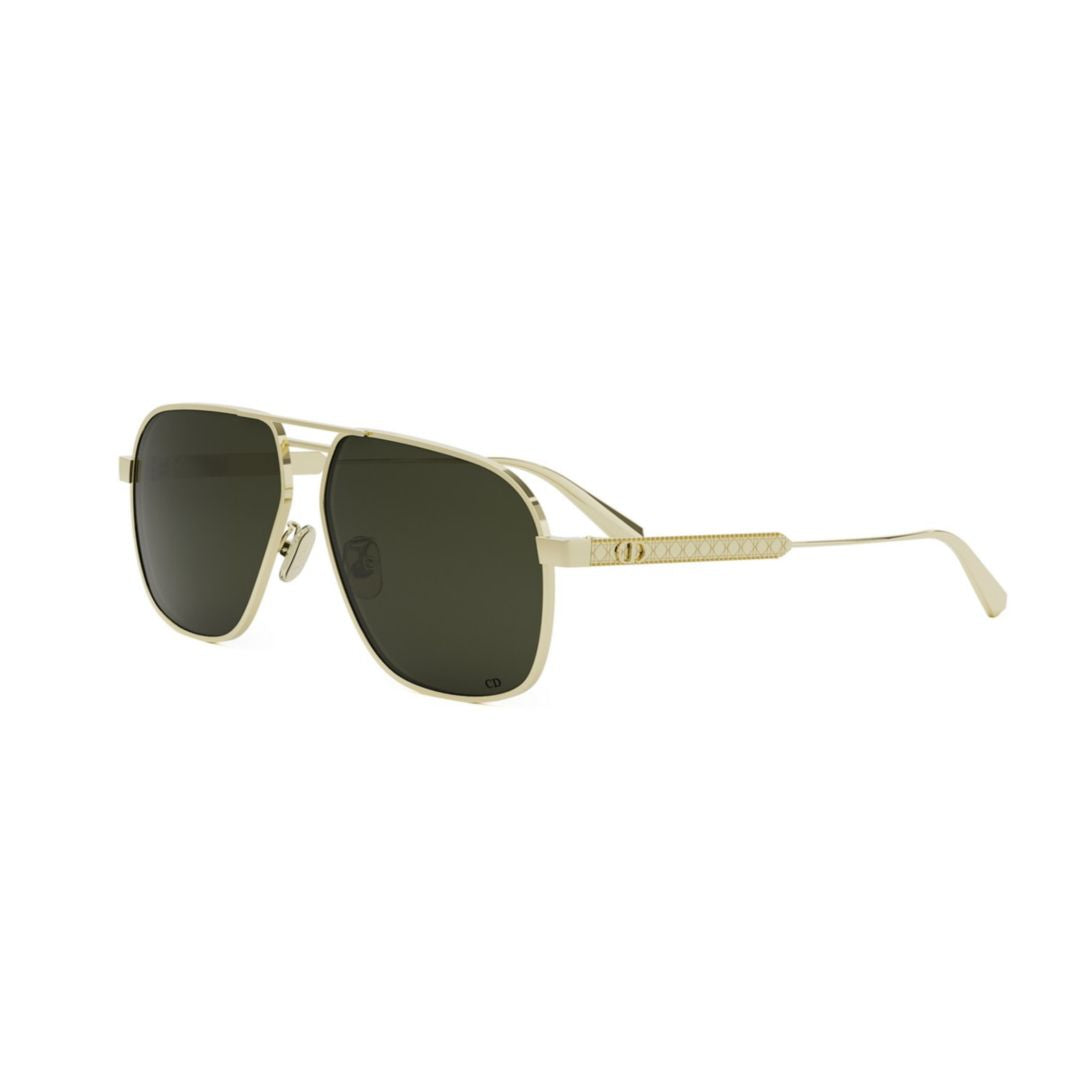 Cannage A3u Rectangular Metal Frame Sunglasses