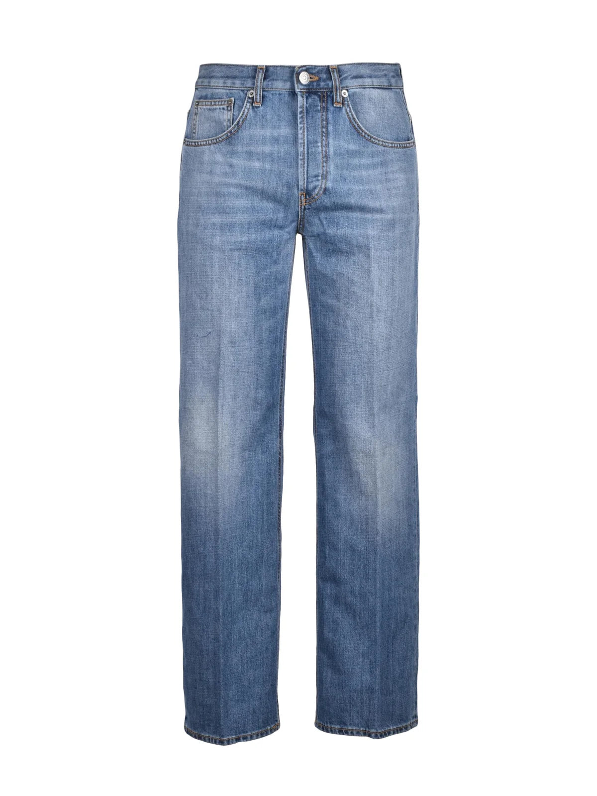 Blue Jacklyn Cotton Jeans