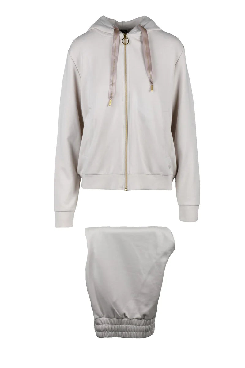 Fluid-Fit White Jumpsuit