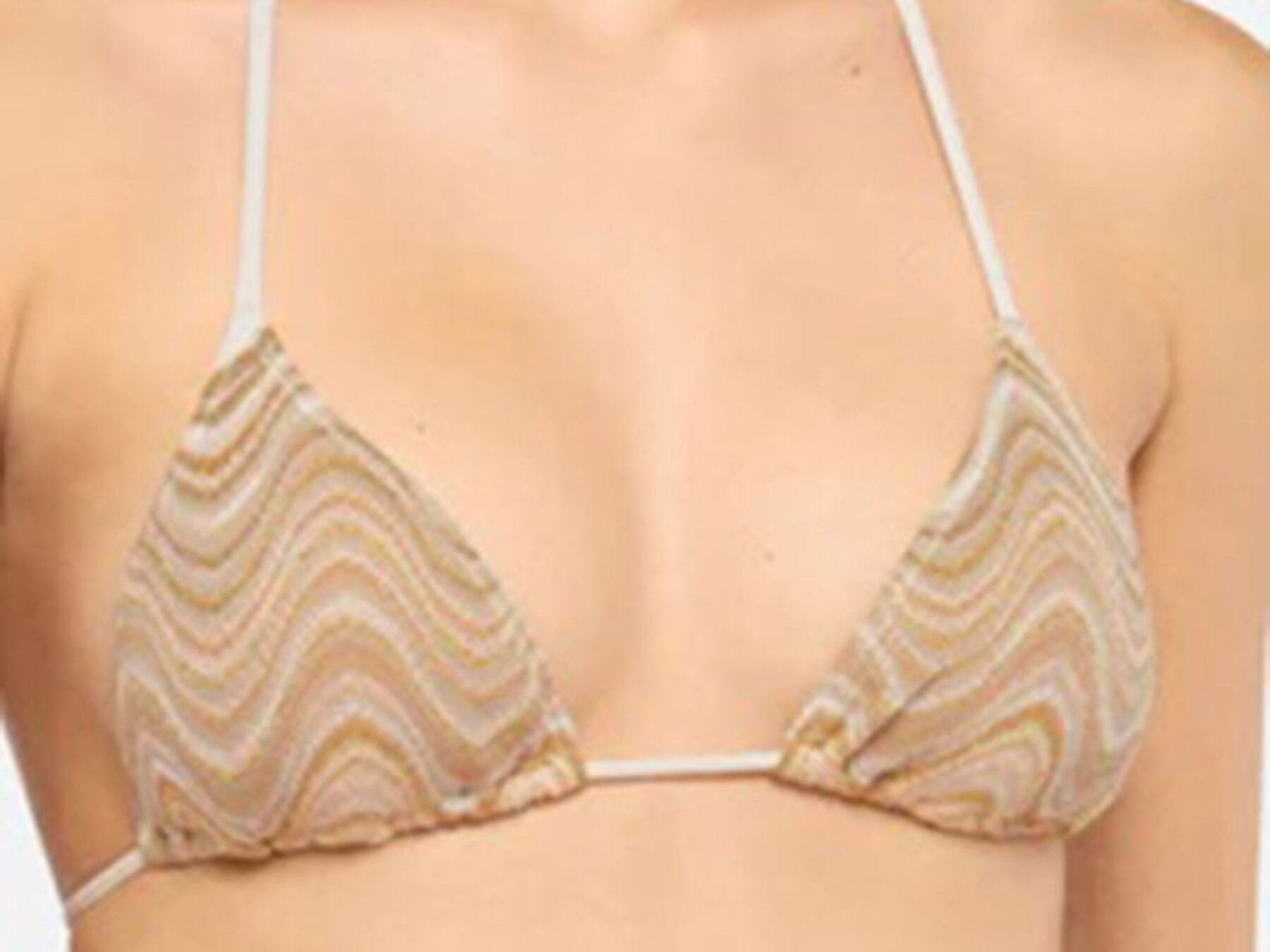Two-Piece Bikini with Classic Triangle Top