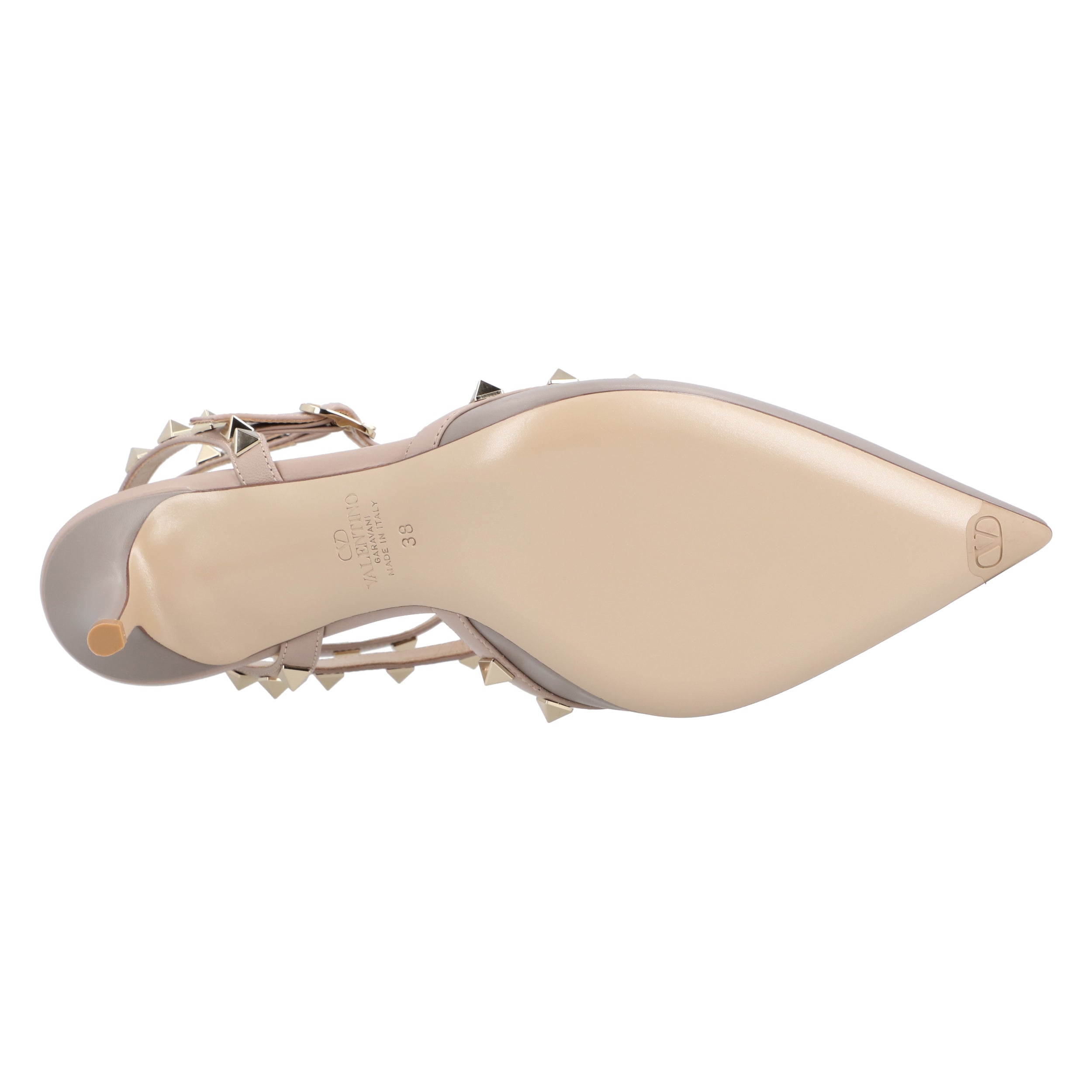 Rockstud Pointed-Toe Pumps