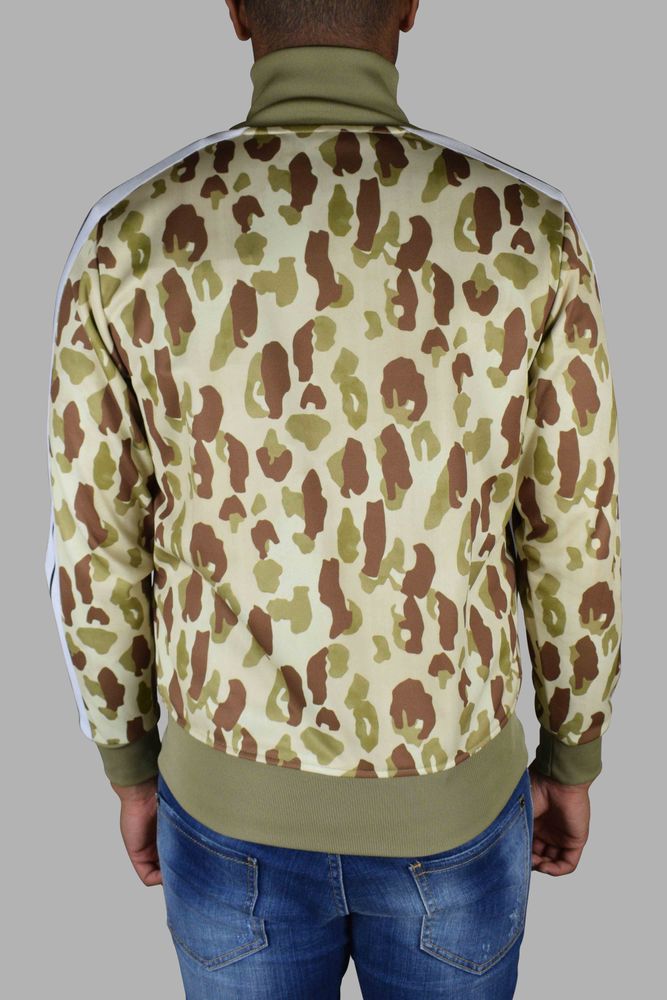 Brown And Khaki Spotted Bomber