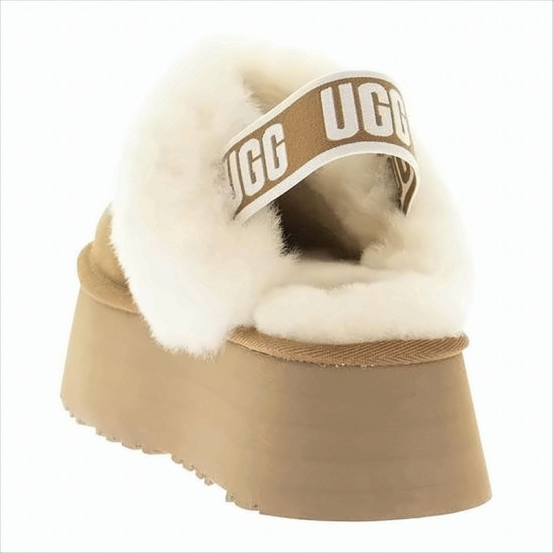 Chunky Platform Mule Slippers with Plush Lining