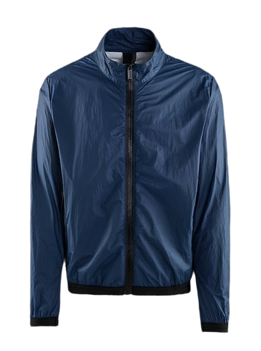 Lightweight Water-Resistant Bomber Jacket With Design