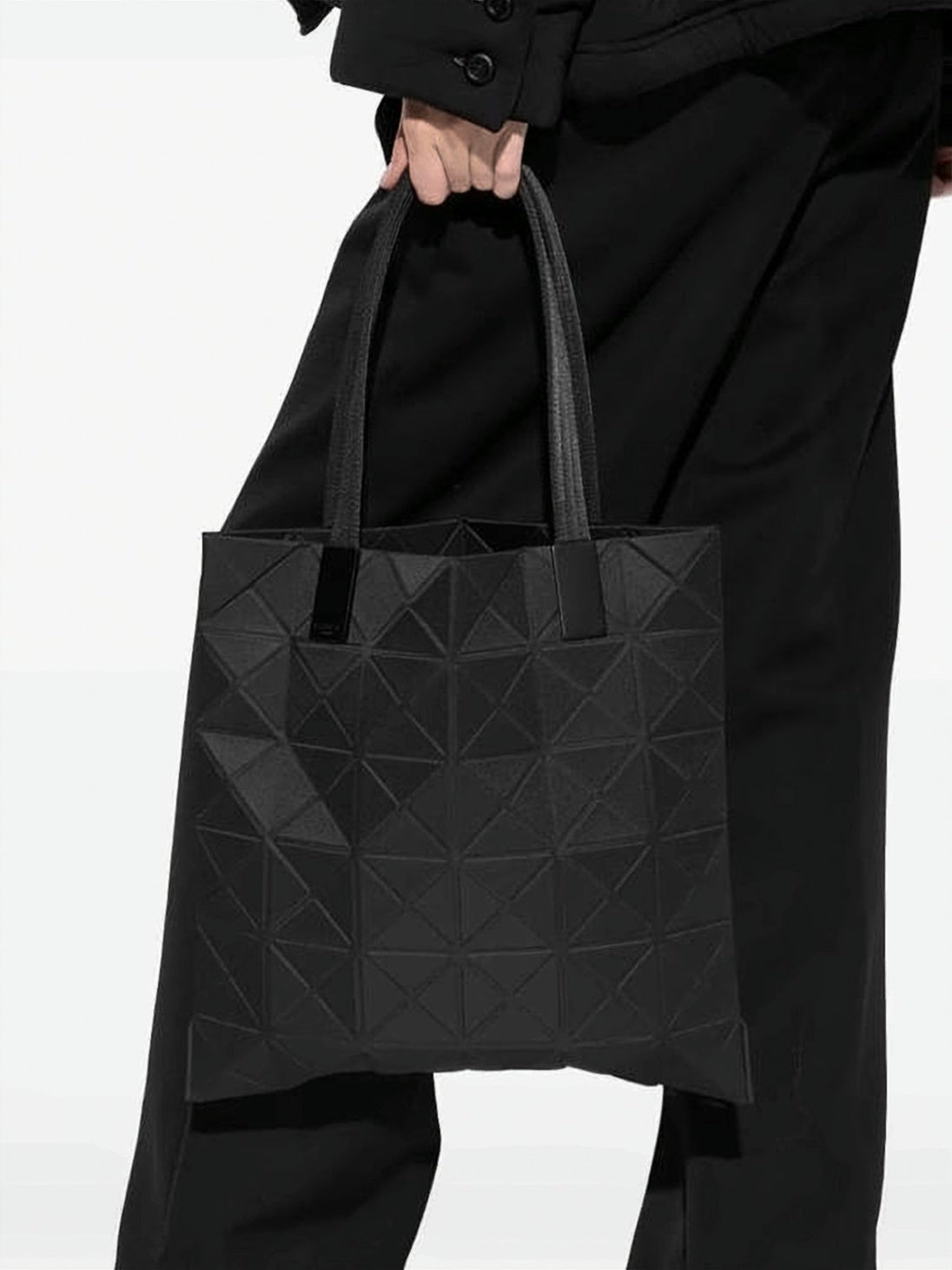 Geometric Pattern Tote with Sturdy Handles