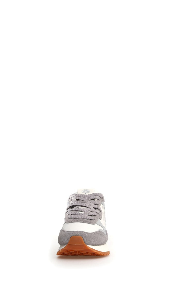 Animal Print Sneakers with Unique Raised Sole