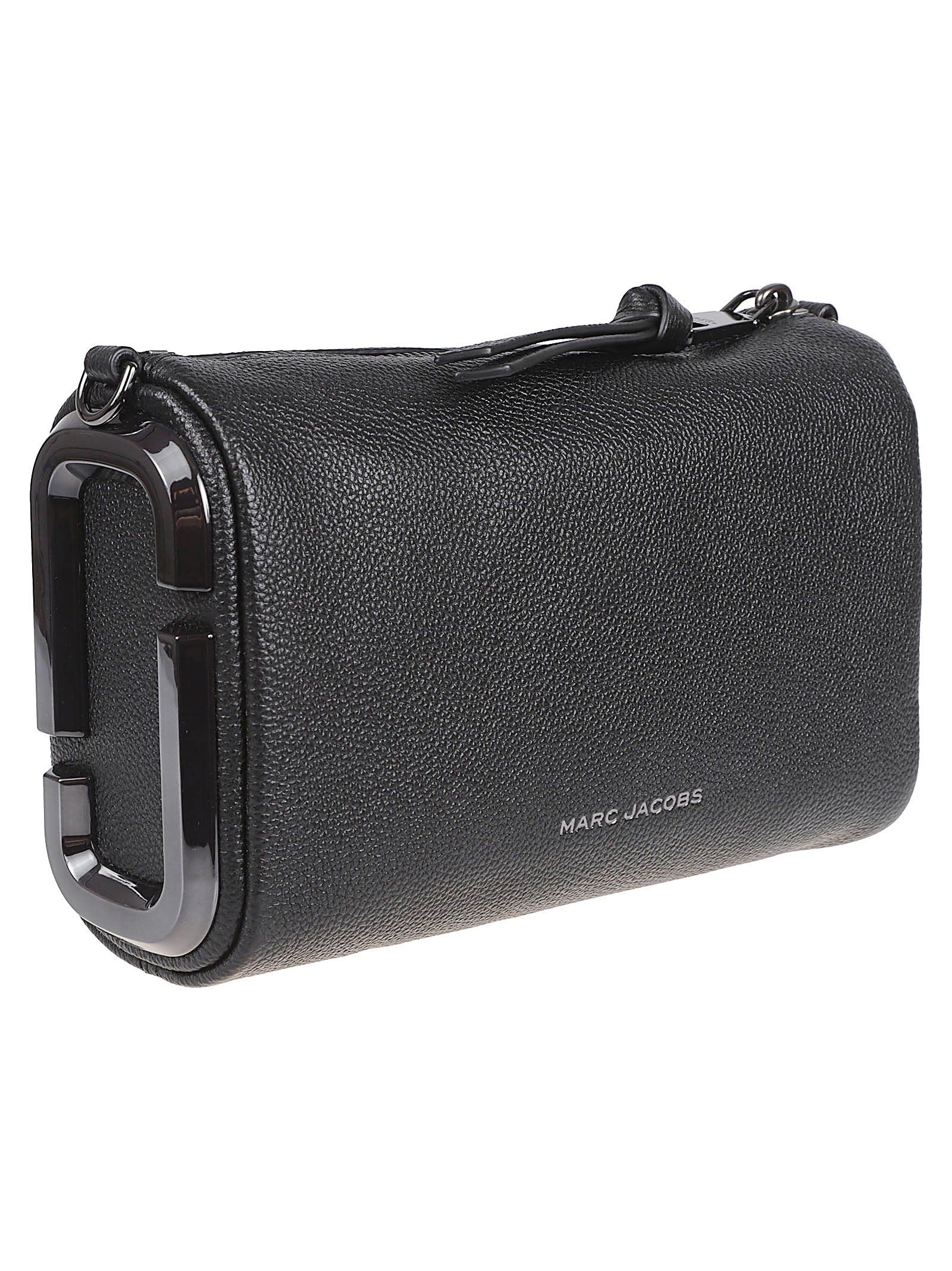 Pebbled Full-Grain Leather Bag with Adjustable Strap