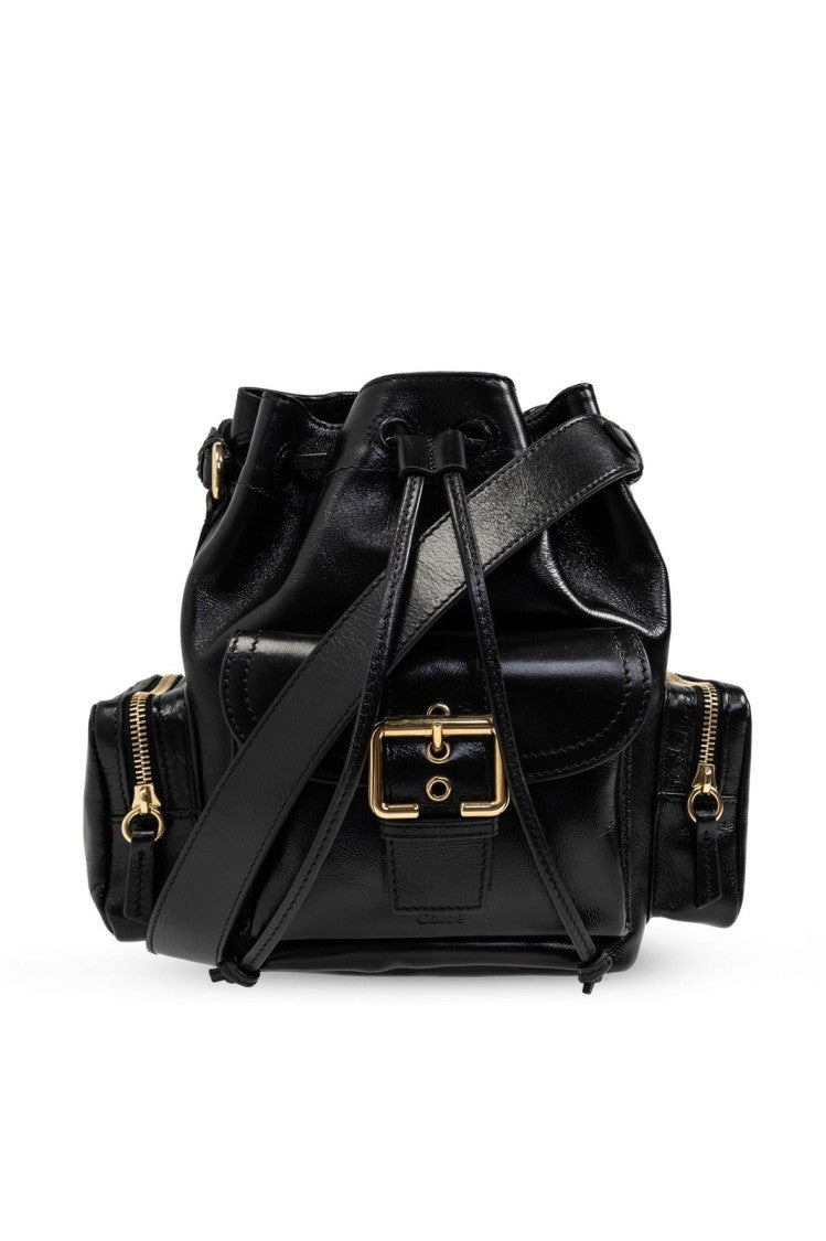 Structured Buffalo Leather Chloé Shoulder Bag