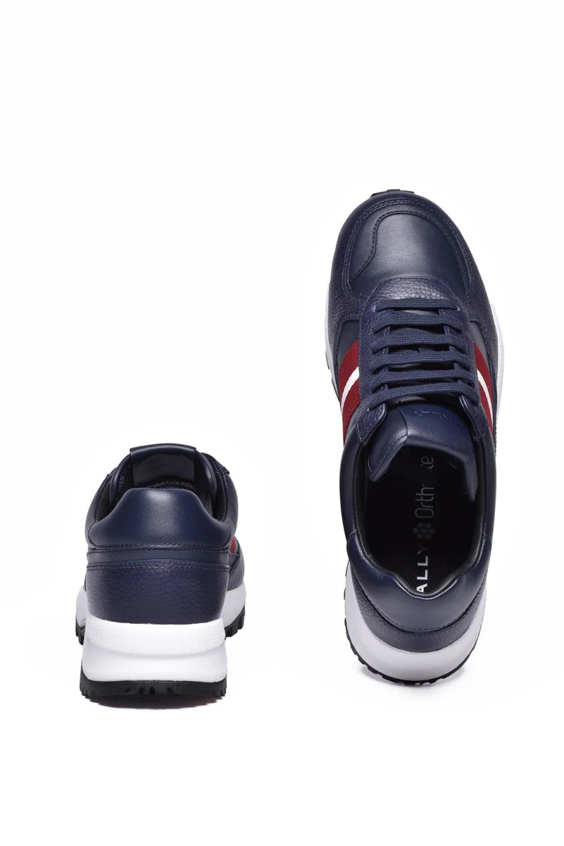 Leather Sneakers - Multicolor