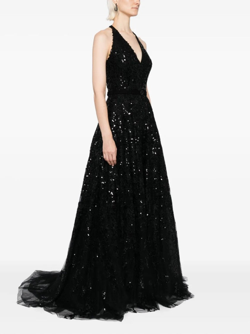 Embroidered Long Dress