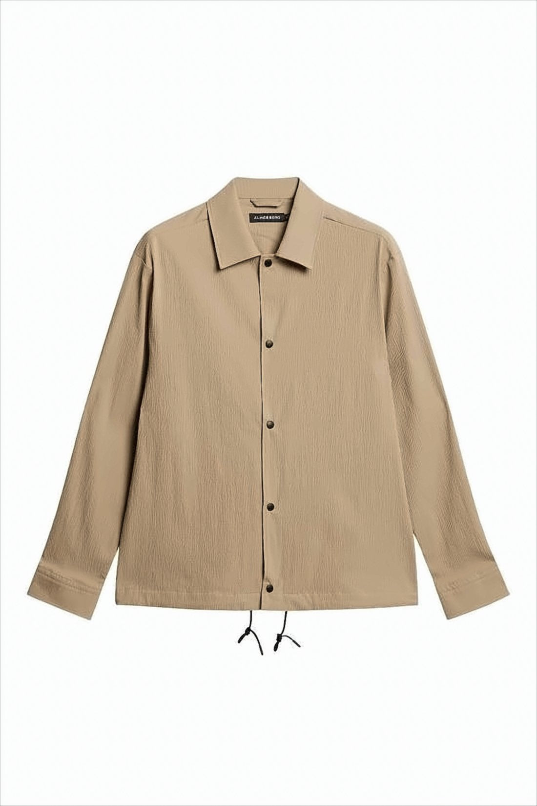Long-Sleeve Textured Shirt