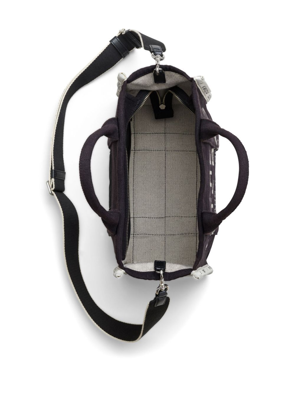 Structured Black Tote Bag