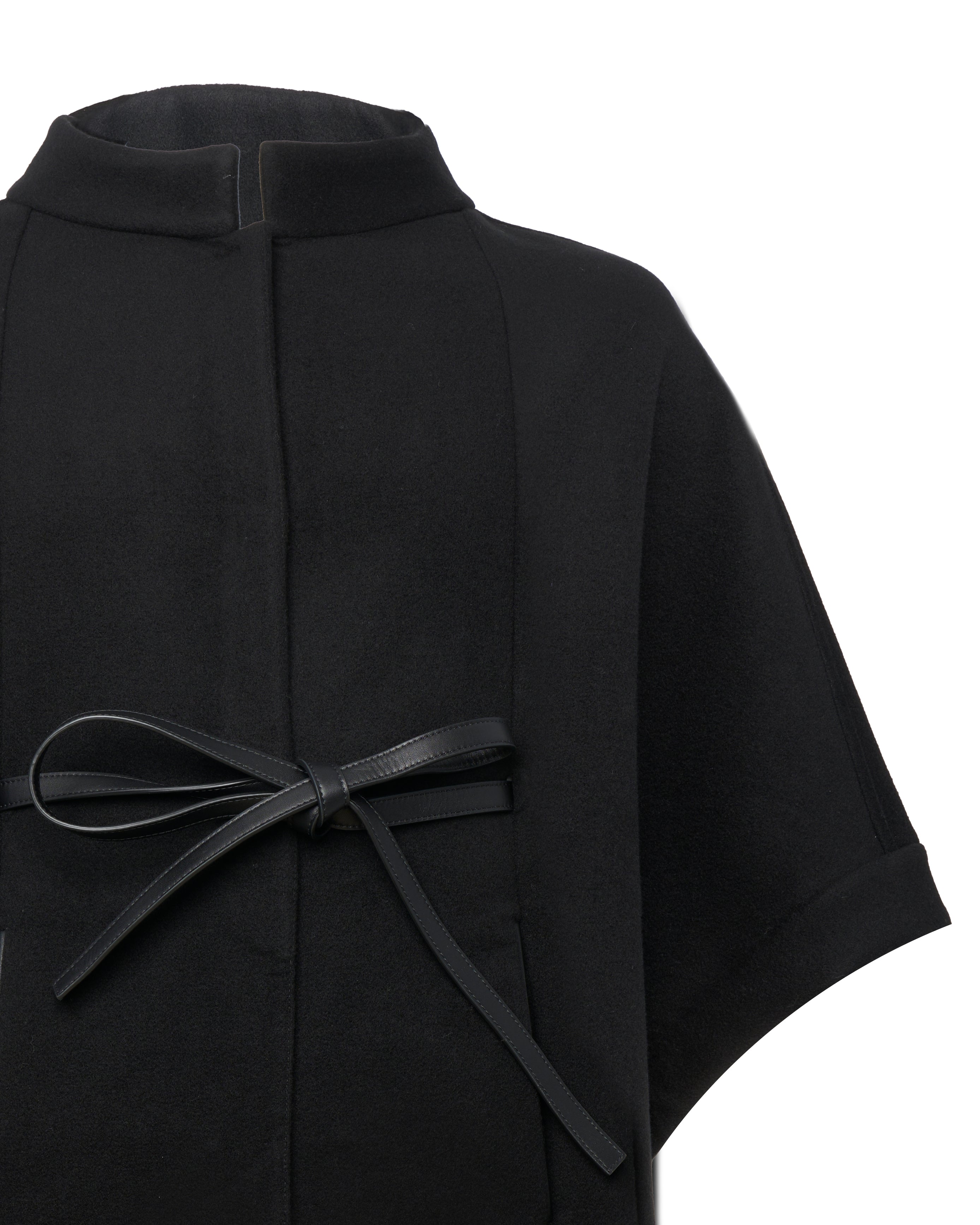 Cape-Style Jacket in Cashmere
