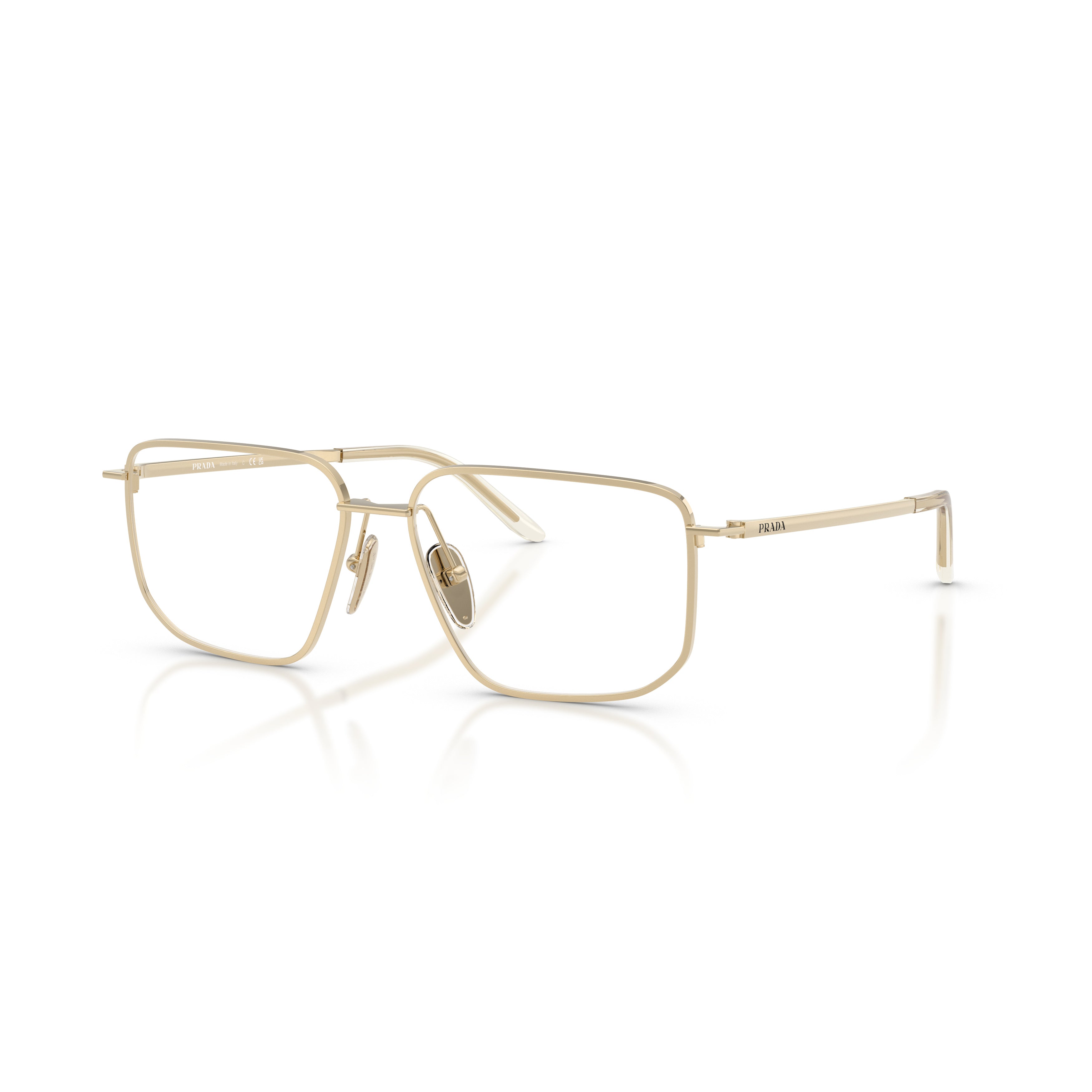 0pr C52v Thin Metal Frame Sunglasses