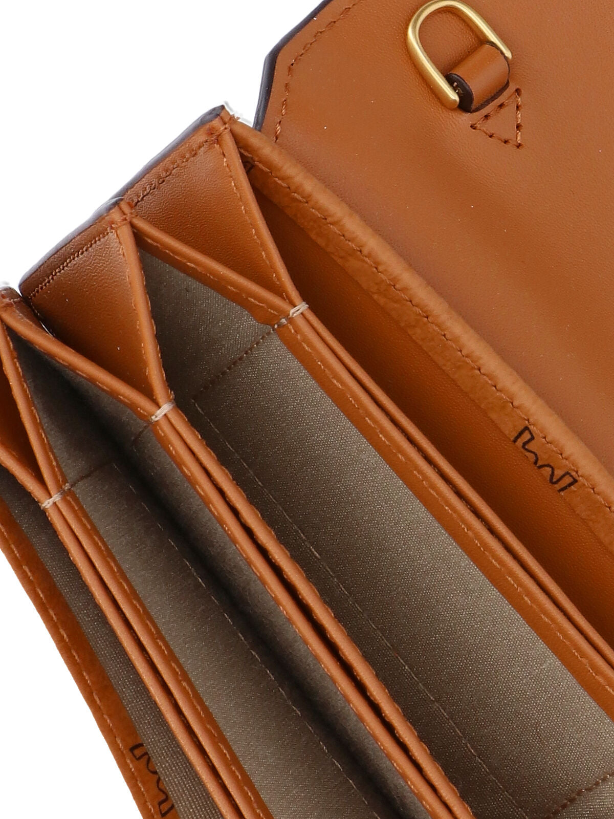Brown "Visetos" Aren Chain Wallet