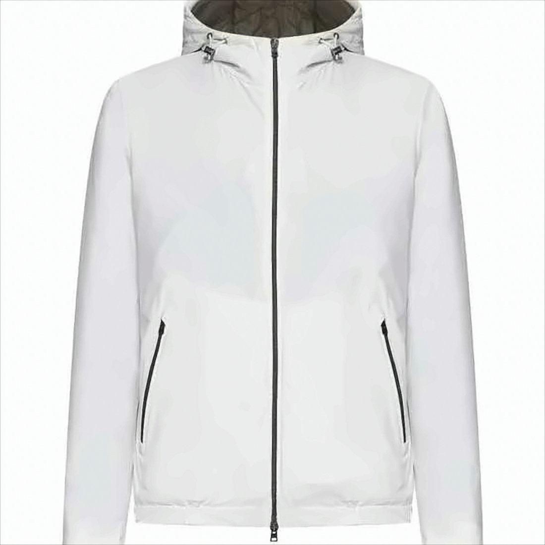 Lightweight Hooded Jacket With Minimalist Design