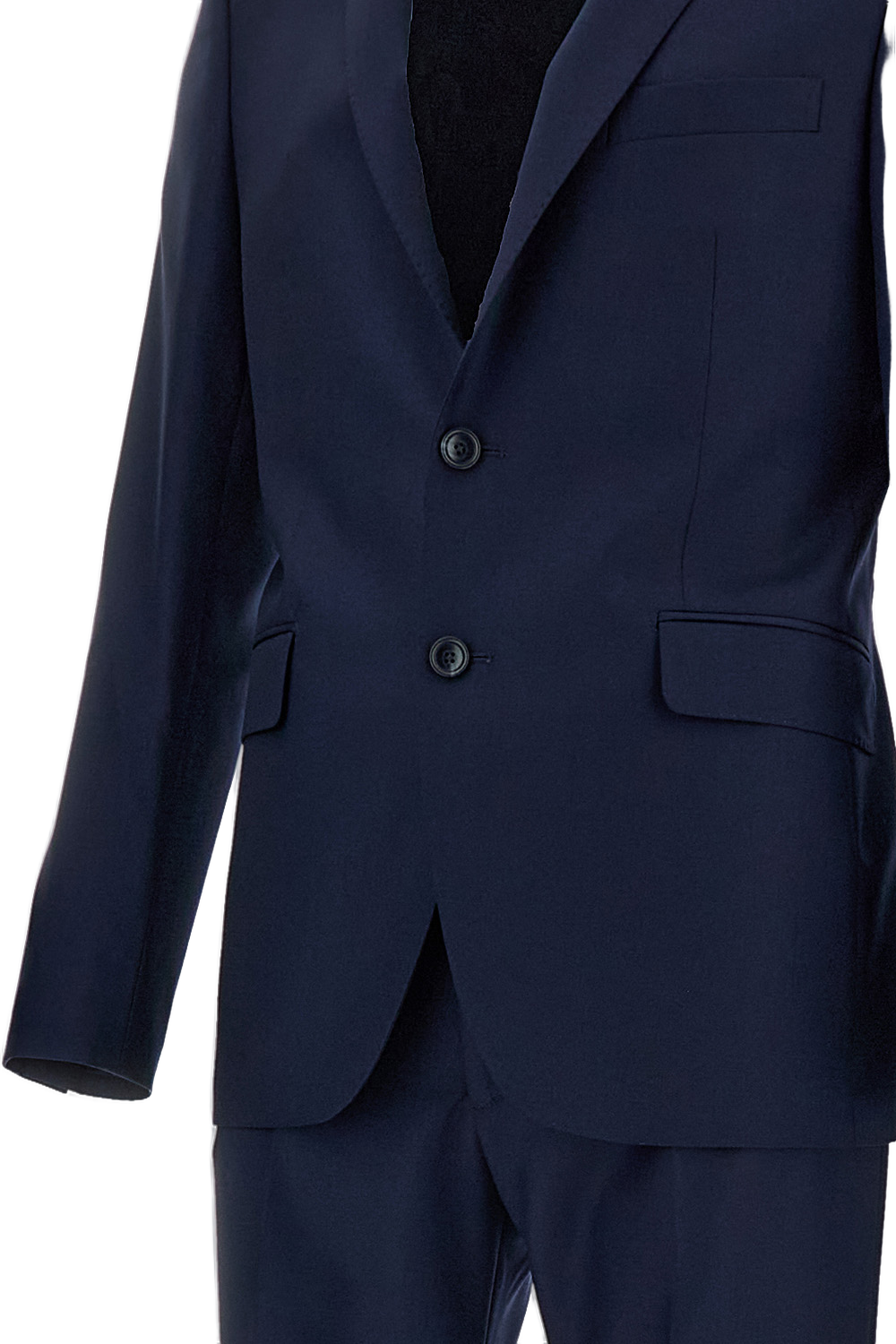 Navy Blue Bruce Wool Suit