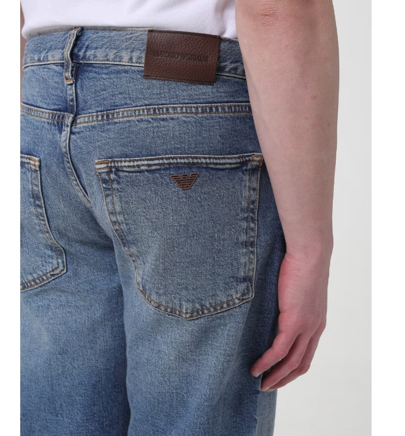 Classic Design 5 Pocket Cotton Jeans