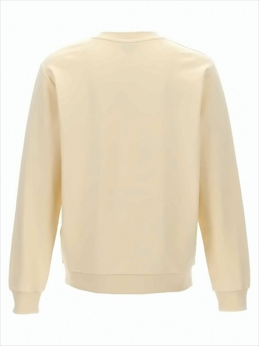 Relaxed Fit Long-Sleeved Crewneck Sweatshirt