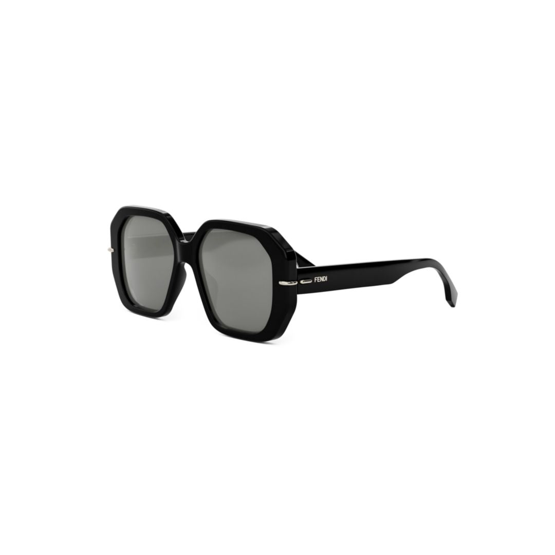 Fe40173i Oversized Geometric Frame Sunglasses