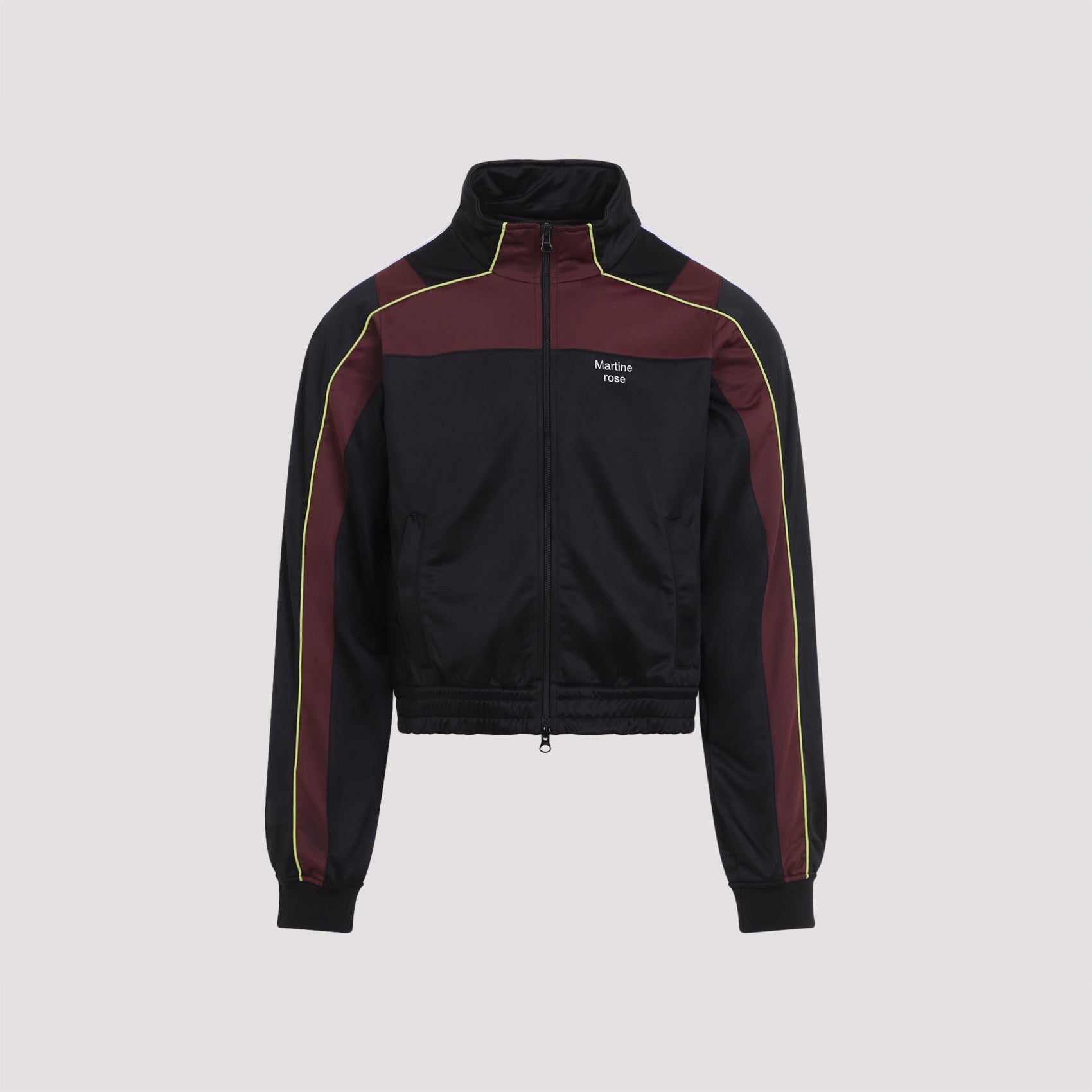 Shrunken Black Polyester Jacket
