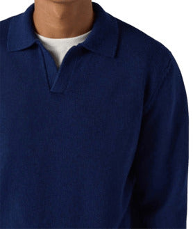 Blue Wool Sweatshirt