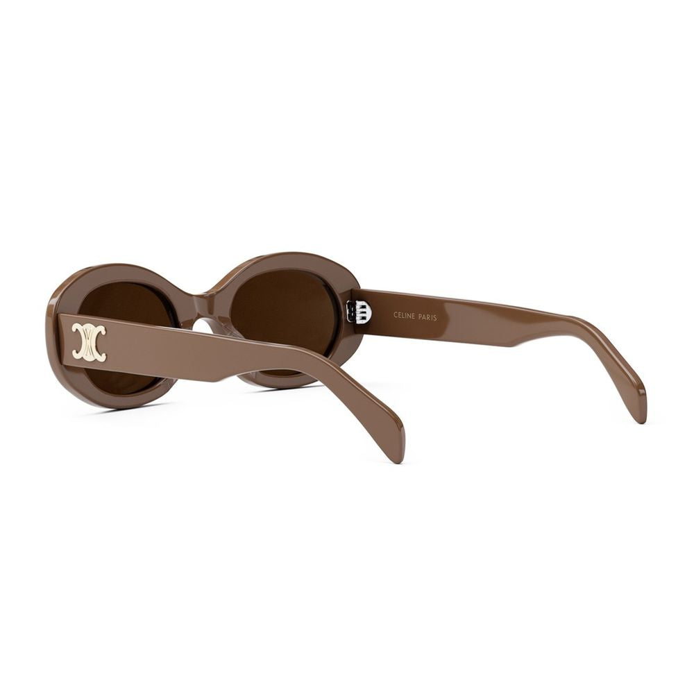 Triomphe Triomphe Oval Sunglasses