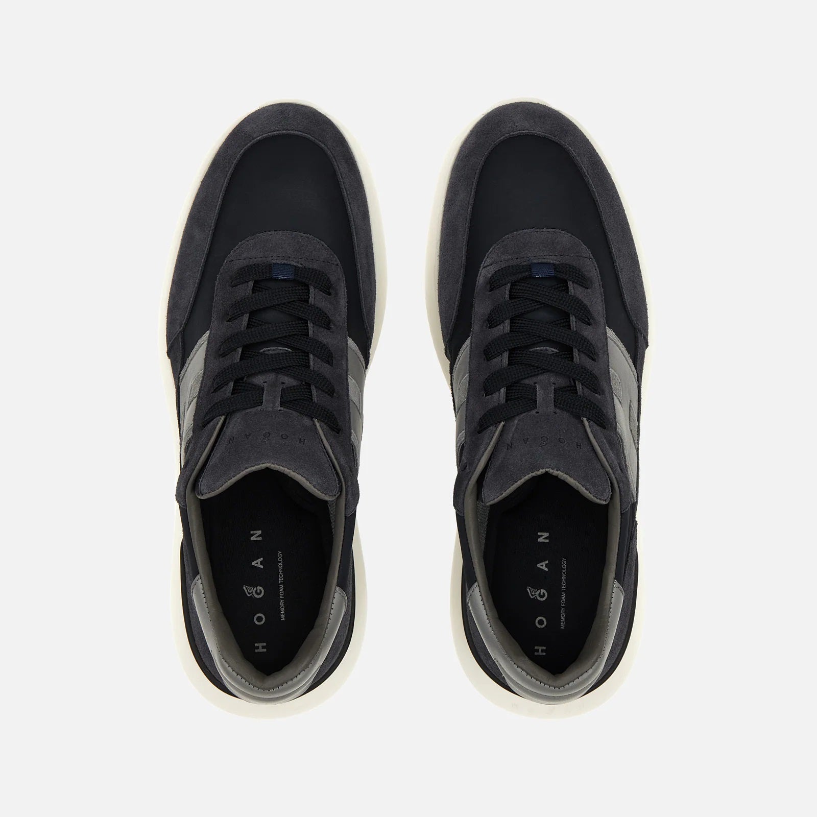H709 Allacciato H Banda Sneakers in Blue
