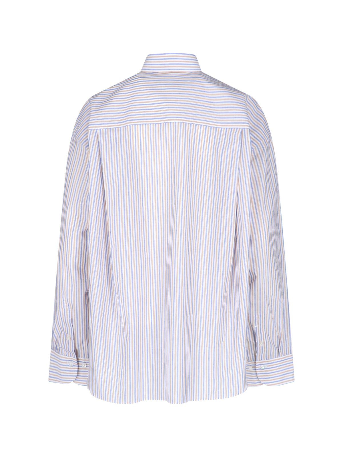 "Oriana" Oversize Shirt – White
