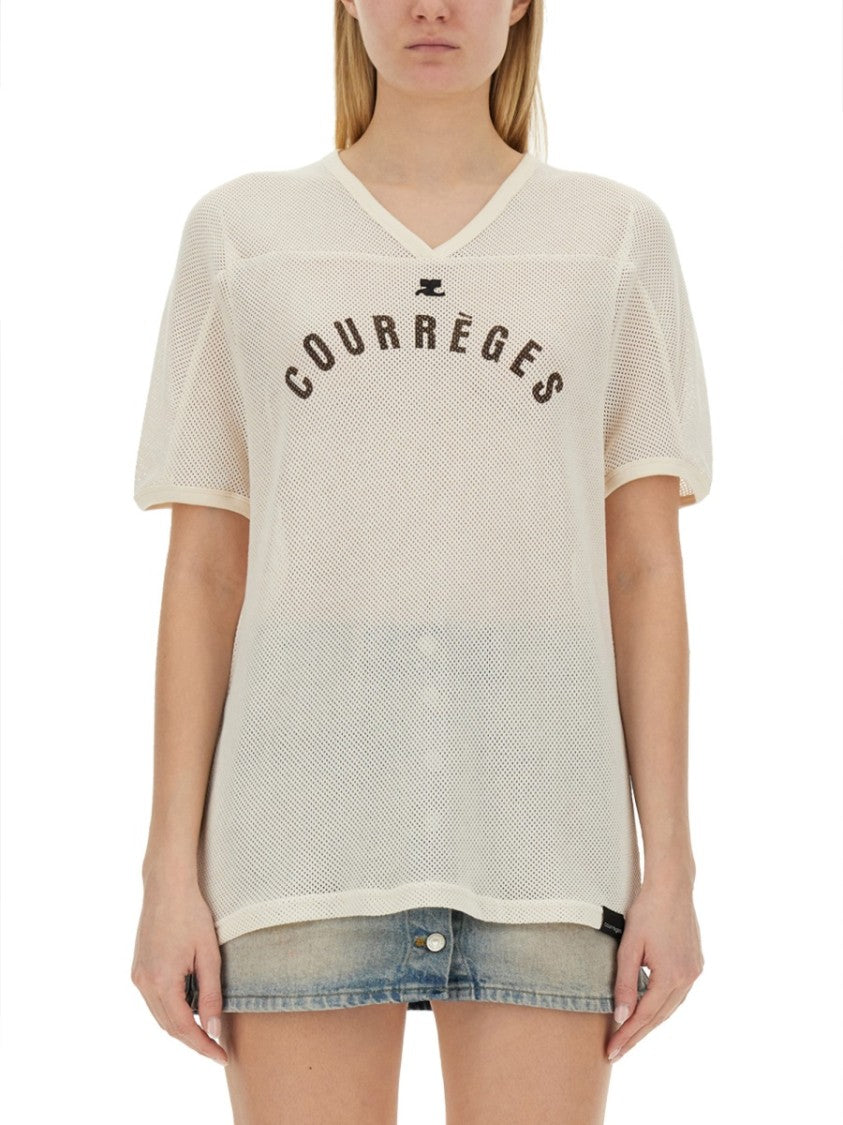Sporty V-Neck T-Shirt